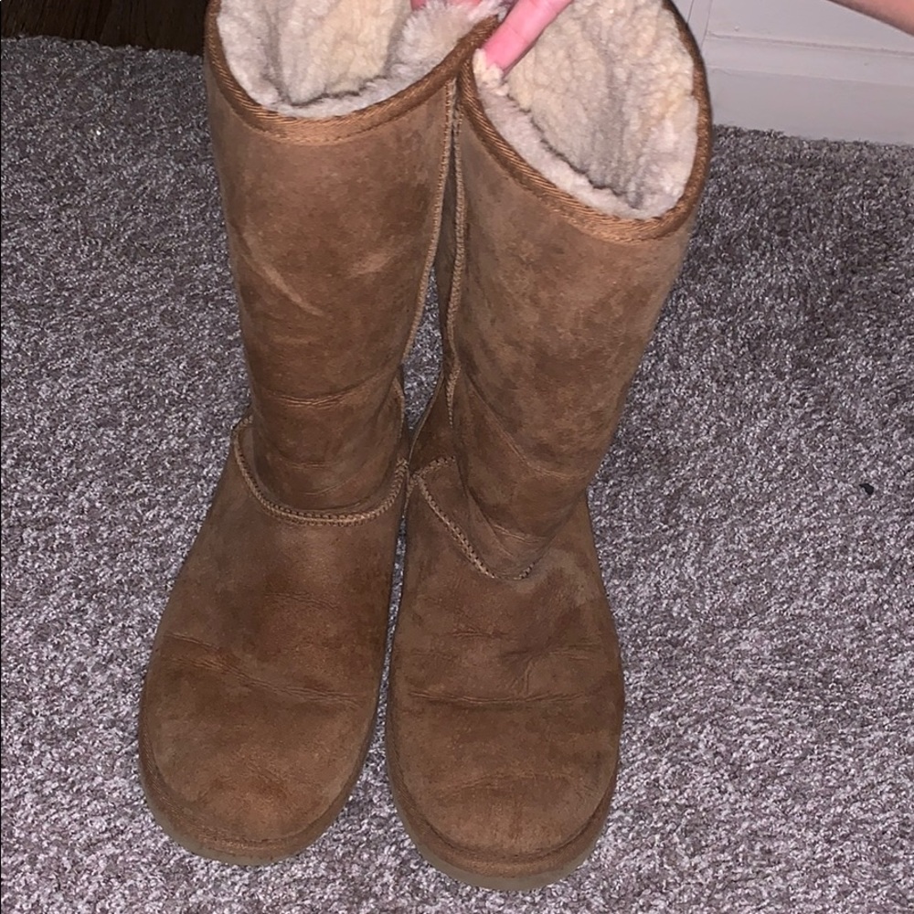 Chestnut Tall UGG boots